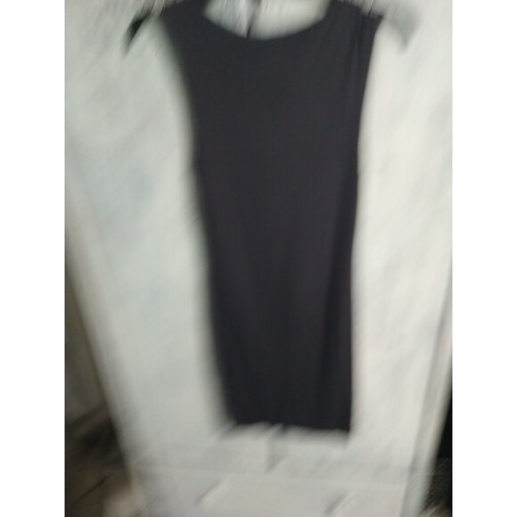 Velvet Embellish Rhinestone Ruch Sleeveless Mini Dress City Sexy Classic size p - Picture 6 of 10